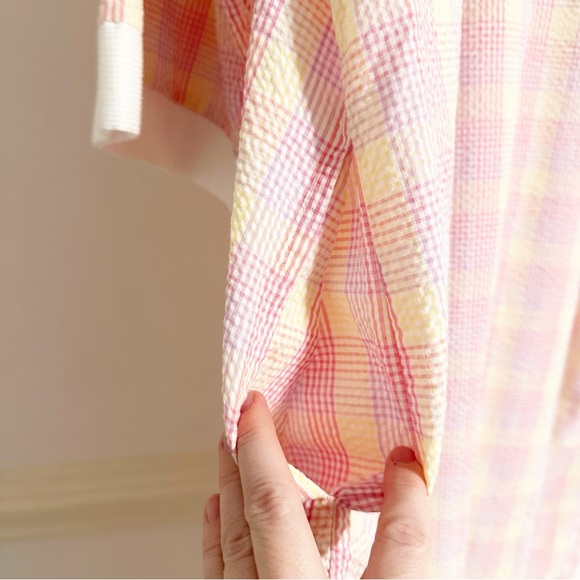 Signature II by Stan Herman Vintage Floral Embroidered Sleep Dress Nightgown - Picture 5 of 7